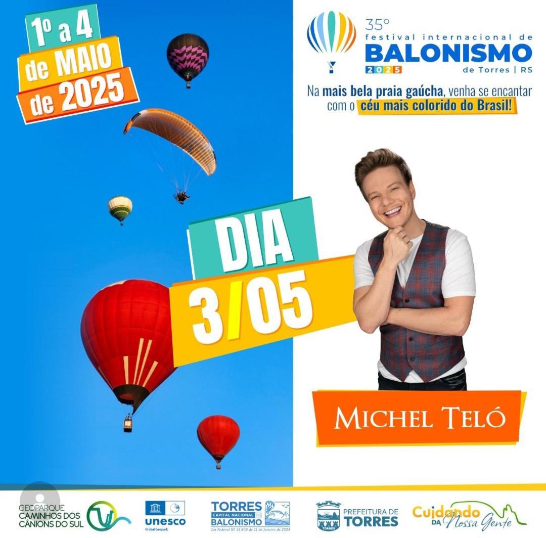 Kitnet S2 Em Torres-Rs - Na Mais Bela Praia Gaucha - Cozinha - Banheiro - Ar Condicionado - Tv Smart 32' - Wi-Fi - Estacionamento - Anfitria Superhost No Bnb Exteriör bild